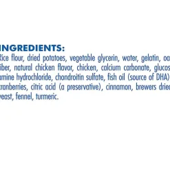 N-Bone Senior Dogs 6+ & Over Dental Rings Chicken Flavor, 7 count