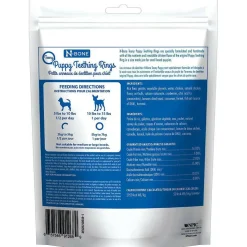 N-Bone Teeny Puppy Teething Rings for Small Breed Puppies, Chicken Flavor, 7 count