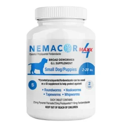 Nemacor Maxx 4 Quad Dewormers For Dogs