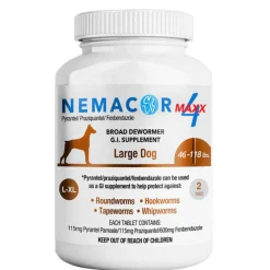 Nemacor Maxx 4 Quad Dewormers For Dogs