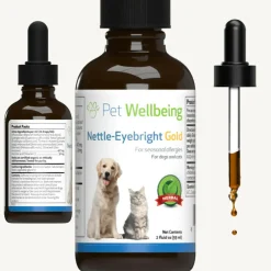 Nettle-Eyebright Gold - Seasonal Allergy Defense for Cats