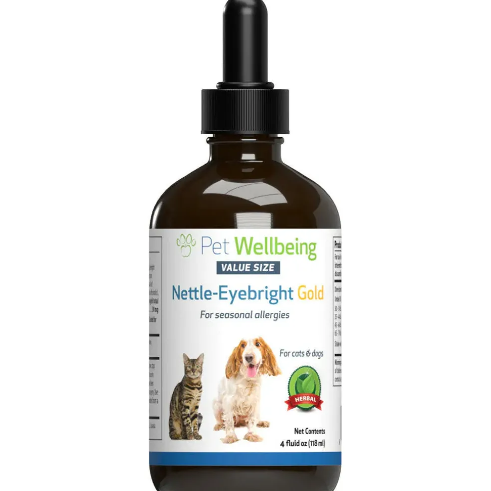 Nettle-Eyebright Gold - Seasonal Allergy Defense for Dogs (4 oz)