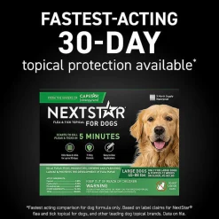 Nextstar Flea & Tick Topical for Large Dogs, 45-88 lbs