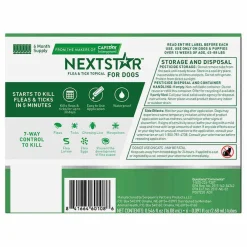 Nextstar Flea & Tick Topical for Large Dogs, 45-88 lbs