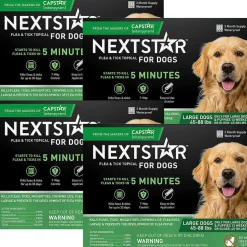 Nextstar Flea & Tick Topical for Large Dogs, 45-88 lbs
