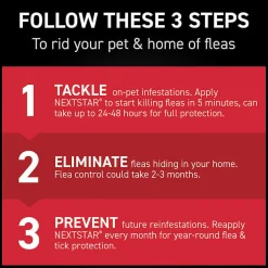 Nextstar Flea & Tick Topical for X-Large Dogs, 89-132 lbs