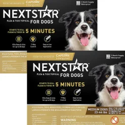 Nextstar Flea & Tick Topical for Medium Dogs, 23-44 lbs