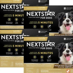 Nextstar Flea & Tick Topical for Medium Dogs, 23-44 lbs