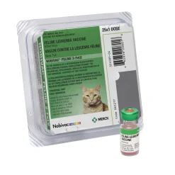 Nobivac Feline 2-FeLV Vaccine for Cats, 25 Doses