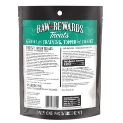 Northwest Naturals Freeze-Dried Green Mussels Treats for Dogs & Cats (2 oz)