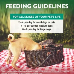 Northwest Naturals Freeze-Dried Green Mussels Treats for Dogs & Cats (2 oz)