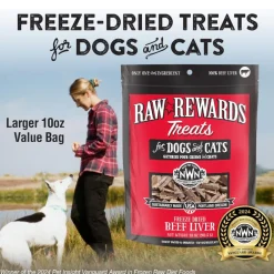 Northwest Naturals Freeze-Dried Beef Liver Treats for Dogs & Cats