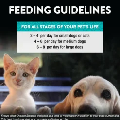 Northwest Naturals Freeze-Dried Chick Breast Treats for Dogs & Cats