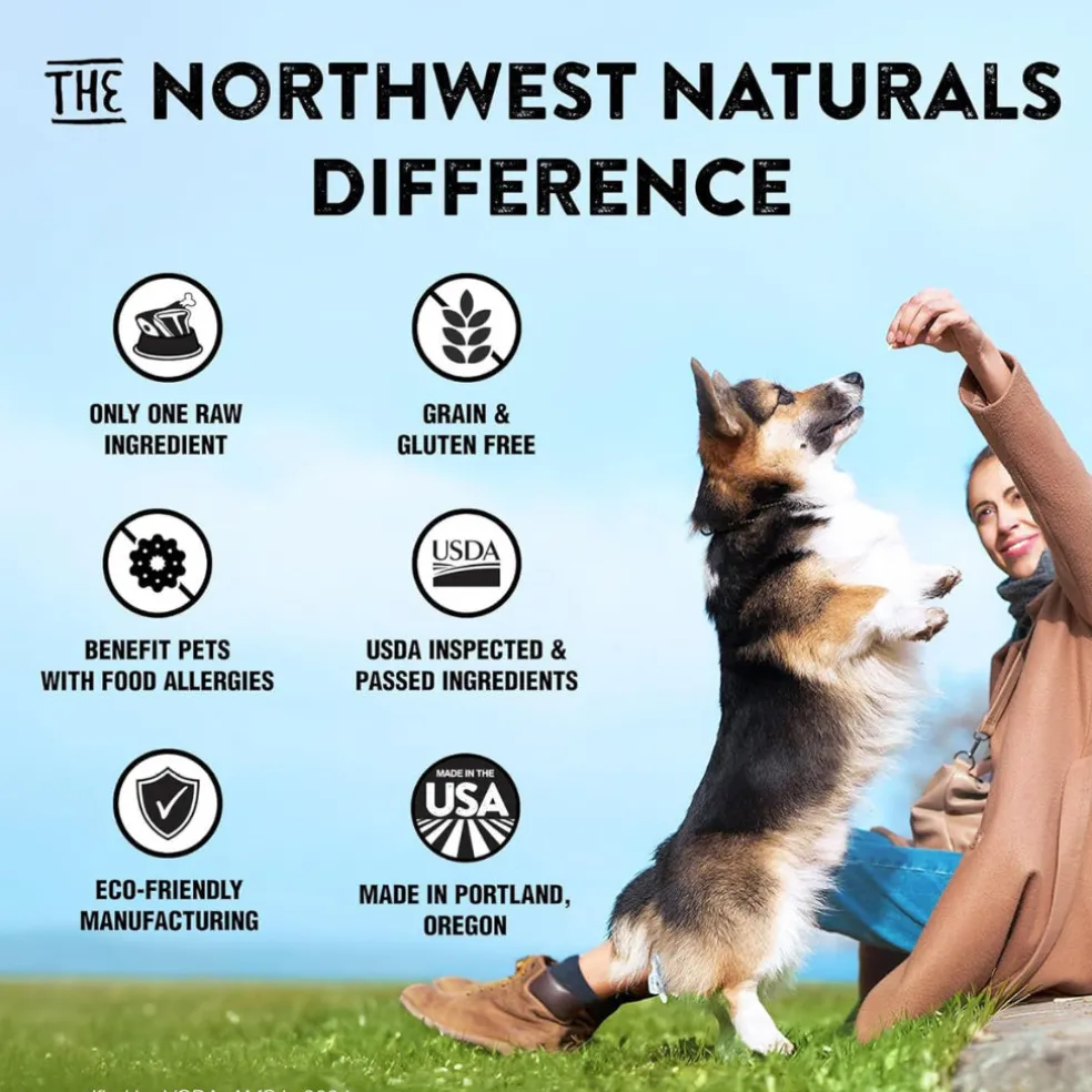 Northwest Naturals Freeze-Dried Lamb Liver Treats for Dogs & Cats (3 oz)