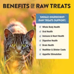 Northwest Naturals Freeze-Dried Whitefish Treats for Dogs & Cats (2.5 oz)