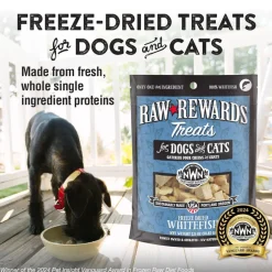 Northwest Naturals Freeze-Dried Whitefish Treats for Dogs & Cats (2.5 oz)