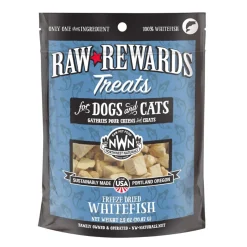 Northwest Naturals Freeze-Dried Whitefish Treats for Dogs & Cats (2.5 oz)