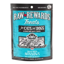 Northwest Naturals Freeze-Dried Minnows Treats for Dogs & Cats (1 oz)