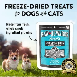 Northwest Naturals Freeze-Dried Minnows Treats for Dogs & Cats (1 oz)
