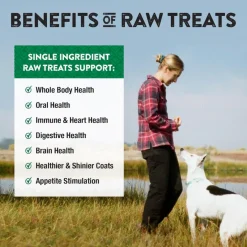 Northwest Naturals Freeze-Dried Duck Necks Treats for Dogs & Cats (5 oz)