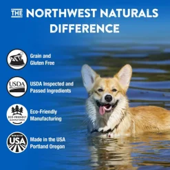 Northwest Naturals Freeze-Dried Nuggets Chicken & Salmon Recipe Raw Diets for Dogs