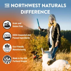 Northwest Naturals Freeze-Dried Nuggets Chicken & Salmon Recipe Raw Diets for Dogs