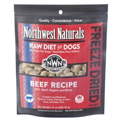 Northwest Naturals Freeze-Dried Nuggets Beef Recipe Raw Diets for Dogs