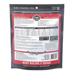 Northwest Naturals Freeze-Dried Nuggets Beef Recipe Raw Diets for Dogs