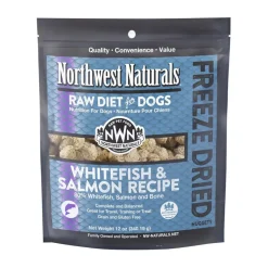 Northwest Naturals Freeze-Dried Nuggets Whitefish & Salmon Recipe Raw Diets for Dogs