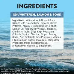 Northwest Naturals Freeze-Dried Nuggets Whitefish & Salmon Recipe Raw Diets for Dogs