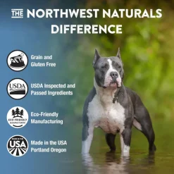 Northwest Naturals Freeze-Dried Nuggets Whitefish & Salmon Recipe Raw Diets for Dogs