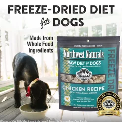 Northwest Naturals Freeze-Dried Nuggets Chicken Recipe Raw Diets for Dogs
