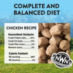 Northwest Naturals Freeze-Dried Chicken Recipe Raw Diets for Cats (11 oz)
