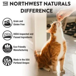 Northwest Naturals Freeze-Dried Turkey Recipe Raw Diets for Cats (11 oz)