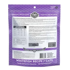 Northwest Naturals Freeze-Dried Whitefish Recipe Raw Diets for Cats (11 oz)