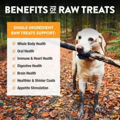 Northwest Naturals Freeze-Dried Turkey Necks Treats for Dogs & Cats (6 oz)