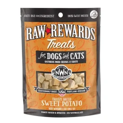 Northwest Naturals Freeze-Dried Sweet Potato Treats for Dogs & Cats (2 oz)