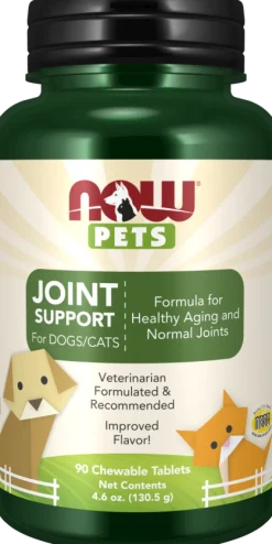 NOW Pets Joint Support Dog & Cat Supplement, 90 count