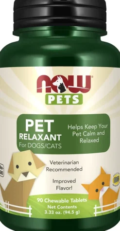 NOW Pets Relaxant for Dog & Cat, 90 ct