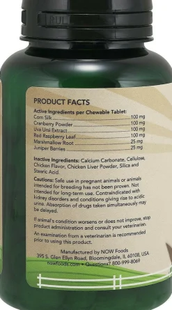 NOW Pets Urinary Support for Dog & Cat 90 ct