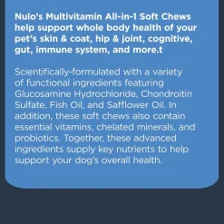 Nulo Multifunctional Advanced All-in-1 Supplement for Dogs (90 soft chews)