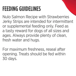 Nulo Premium Jerky Strips Dog Treats, 5-oz