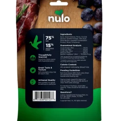 Nulo Premium Jerky Strips Dog Treats, 5-oz