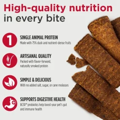 Nulo Premium Jerky Strips Dog Treats, 5-oz