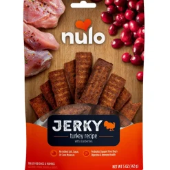 Nulo Premium Jerky Strips Dog Treats, 5-oz