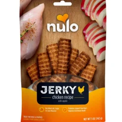 Nulo Premium Jerky Strips Dog Treats, 5-oz