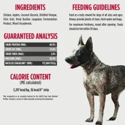 Nulo Premium Jerky Strips Dog Treats, 5-oz