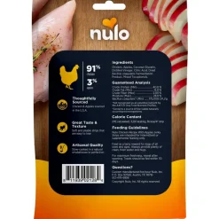 Nulo Premium Jerky Strips Dog Treats, 5-oz
