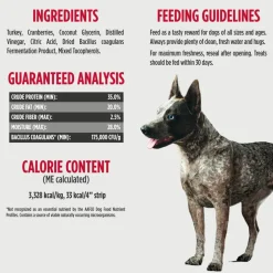 Nulo Premium Jerky Strips Dog Treats, 5-oz