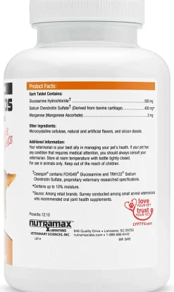 Nutramax Cosequin DS Joint Health Chewable Supplement for Dogs - With Glucosamine and Chondroitin
